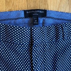 Banana Republic Size 4P 4 Petite Hampton Pants